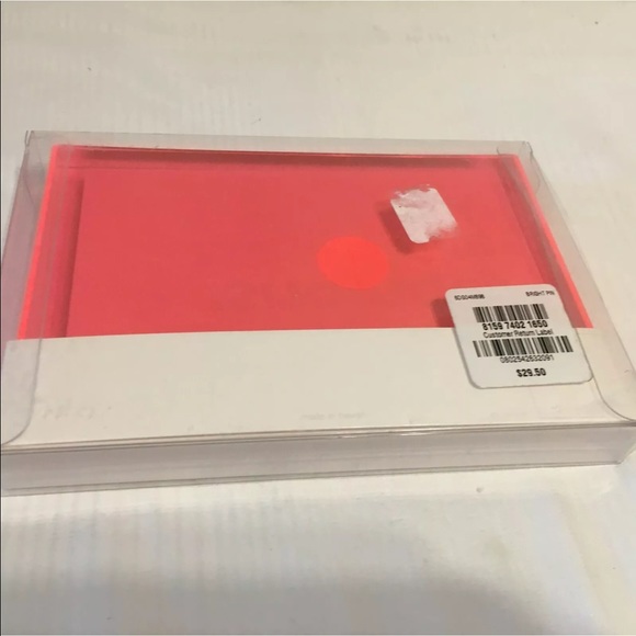 INC Bright Pink Stand Alone Desktop Picture Frame - Picture 2 of 6